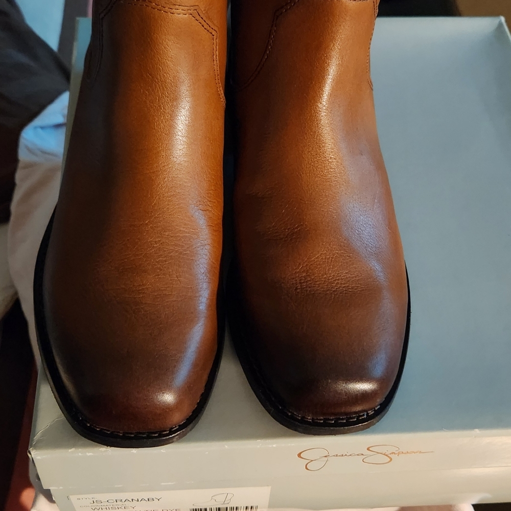 BNWB NEVER WORN Jessica Simpson Western Boots - Picture 4 of 16